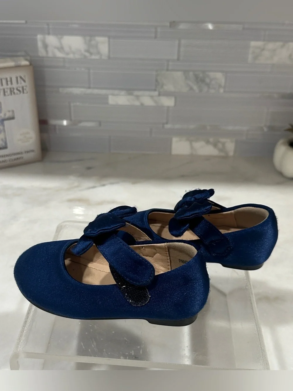 PANDANINJIA Royal Blue Toddler Shoes – Size 5